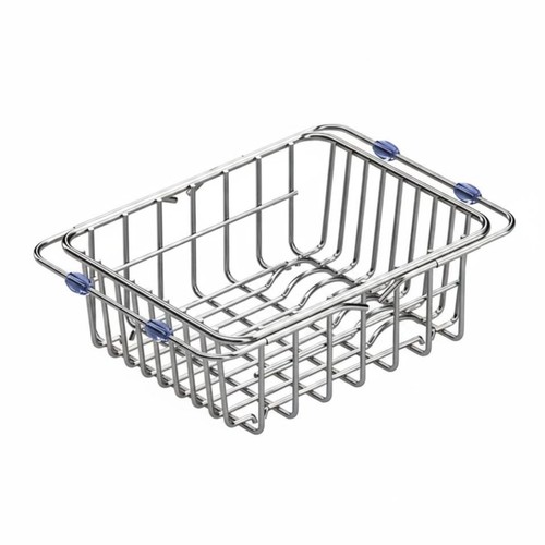Expandable sink drain - drain, rack