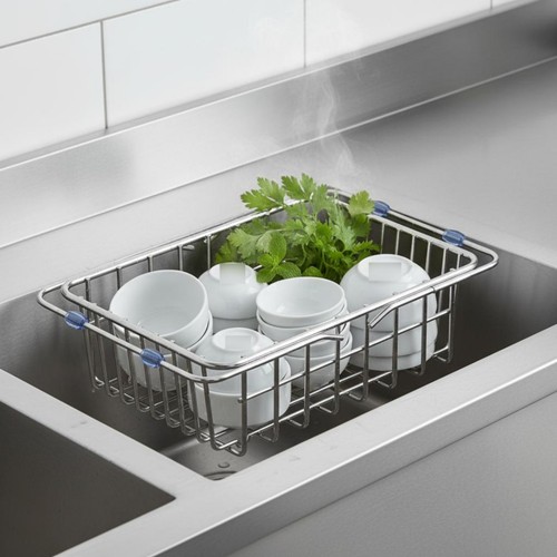 Expandable sink drain rack - expandable,